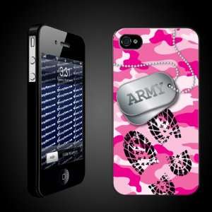  Military iPhone Case Designs Pink Camo   Army Dog Tags/Boot 