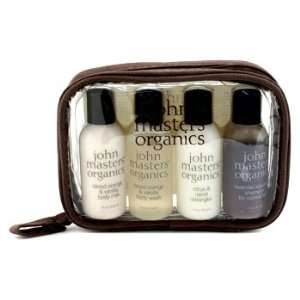 John Masters Organics Travel Kit Shampoo + Detangler + Body Wash 