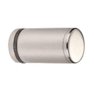   Cylinder Style Polished Nickel Finish Single Sided Shower Door Knob