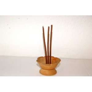  Handmade Wooden Incense Burner From Nepal 