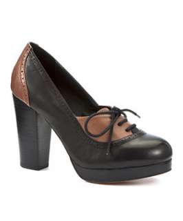 Black (Black) Shellys Block Heel Shoes  241951201  New Look