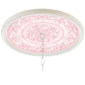  Camelot Manor Rose 16 Wide White 1 Opening Medallion 