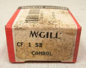 NIB* Mcgill Camrol Cam Follower CF 1 SB Bearing  