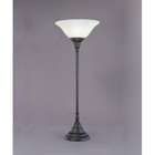 table lamp with light amber glass body in black finish table lamp with 