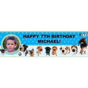  THE DOG Personalized Photo Banner Medium 24 x 80 Health 
