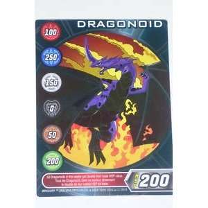  Bakugan 2006 Metal Gate Card Dragonoid HSP 200 