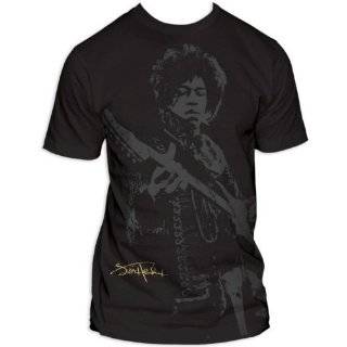    Jimi Hendrix Jumbo Print Voodoo Child Mens T Shirt Clothing