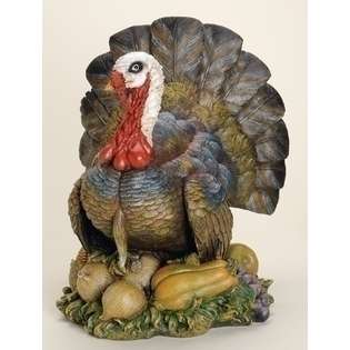   Josephs Studio Thanksgiving Turkey Table Top Decoration 