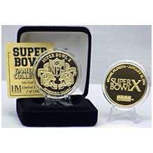 Highland Mint Super Bowl X Flip Coin   