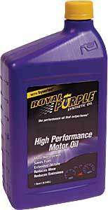 ROYAL PURPLE 10W 30 SYNTHETIC OIL   CASE OF 12 QUARTS  