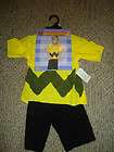 CHARLIE BROWN TODDLER HALLOWEEN / DRESS UP COSTUME SIZE 3T 4T