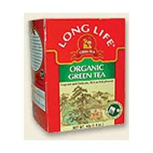  Organic Green Tea with Ginkgo 20 Bags   Long Life Teas 