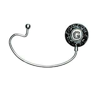 Monogram Initial Purse Hook   G