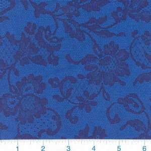 45 Wide Lace Shadows Royal Blue Fabric By The Yard Arts 