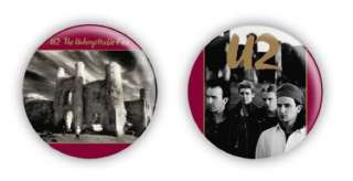 U2 Unforgettable Fire 1 Inch Pin Button Badges  