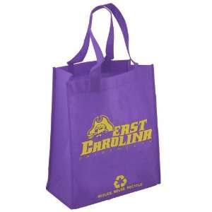   NCAA East Carolina Pirates Purple Reusable Tote Bag