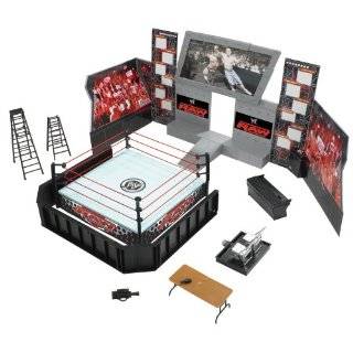  WWE Wrestling RAW Tables, Ladders and Chairs Arena Playset 