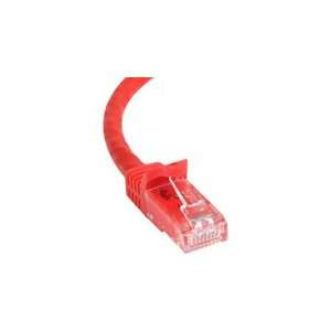  StarTech 100 ft Red Snagless Cat6 UTP Patch Cable 