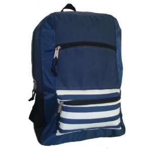  702684   18 Contrast Basic Backpack   Navy Case Pack 40 