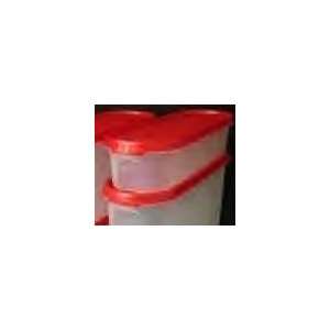   Tupperware Modular Mates Super Oval #1 Container RED