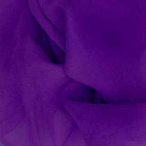  44 Wide Designer Iridescent Silk Chiffon Violet Fabric 