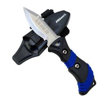   Promate Barracuda Sharp Tip Diving Knife (5 inch)