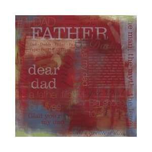  Father/Mothr Papr 12 #1Dad Col Arts, Crafts & Sewing