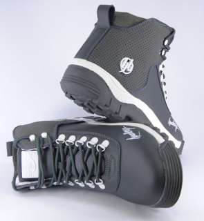 Hoodboyz Roger Hip Hop Schuhe Boots Stiefel NEU grau 45  