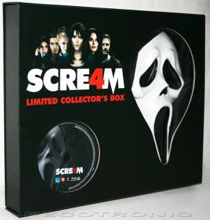 SCREAM 4   Limited Collectors Edition Box   NL Exklusiv OOP (Blu ray 