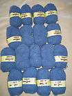 new yarn lot 17 skeins blue janet by unger made
