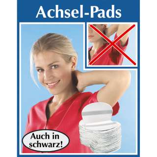 Achsel pads 24er Achselpads gg. Schweißflecken schwarz  