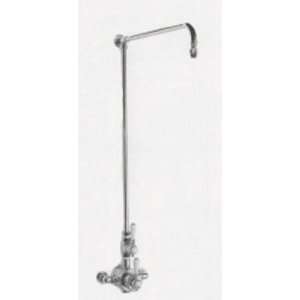   Inch Dual Control Thermostatic Shower Valve With Arm In Polished