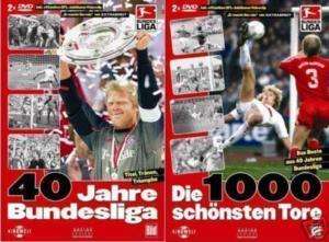 DVD Set *DIE 1000 SCHÖNSTEN TORE* 40 Jahre Bundesliga  