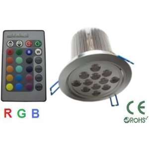  GreenLEDBulb 36 Watt RGB LED Downlight bulb with a Remote 