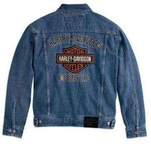 Harley Davidson Bar & Shield Herren Jeans Jacke Classic  