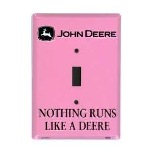 John Deere Pink Light Switch Plates