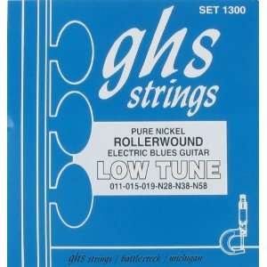GHS Electric Guitar   Nickel Rockers Rollerwound Lo Tune, .011   .058 
