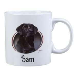  Personalized Dog Coffee Mug   Black Lab