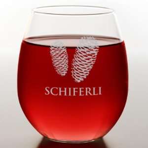  Pine Stemless Red Wine Glass