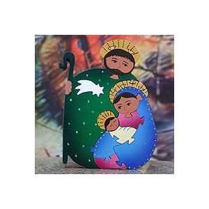    NOVICA Wood display jigsaw puzzle, Holy Family Toys & Games