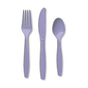  Heavy Duty Plastic Spoons, Lavender Health & Personal 