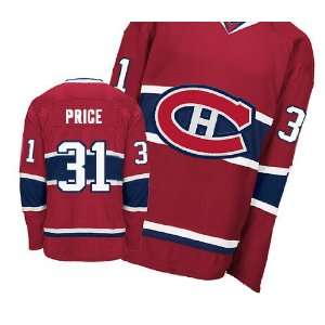  NHL Authentic Jerseys Montreal Canadiens #31 Carey Price RED Jersey 