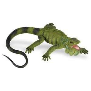  Safari 277629 Iguana Animal Figure  Pack of 6 Toys 