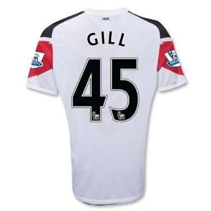  Manchester United 10/11 GILL Away Soccer Jersey Sports 