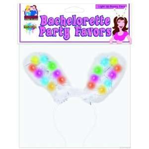  Bachelorette Party Light up Bunny Ears Toys & Games