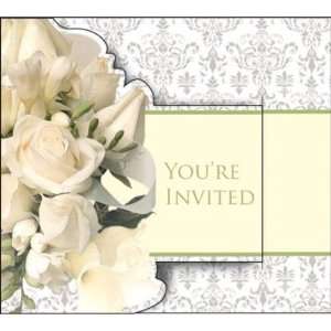  Ivory Bouquet Gatefold Invitations