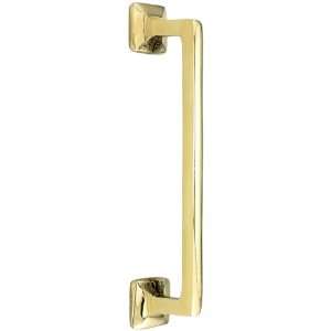 Large Mission Style Drawer Pull   4 Center to Center in Un lacquered 