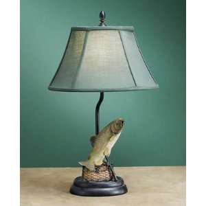  New Pretty Trout Fish Table Lamp, 24h