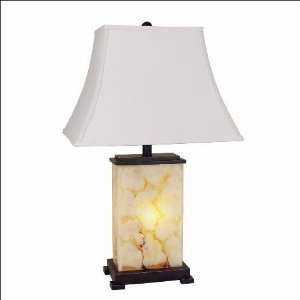  White Table Lamp by CrownMark