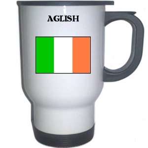  Ireland   AGLISH White Stainless Steel Mug Everything 